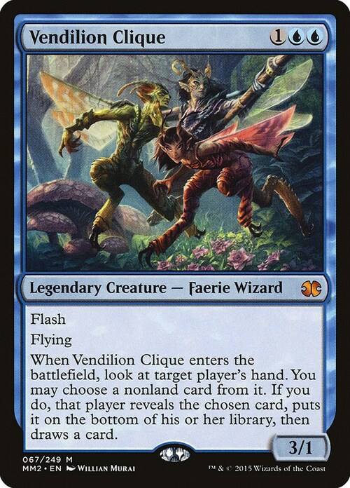 Vendilion Clique Card Front